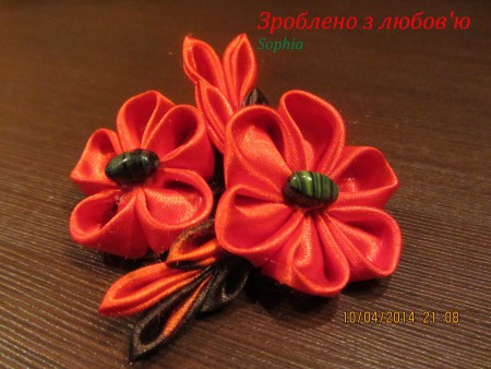 Брошка (Б1) - ціна 30 грн (кольри на Ваш вибір)